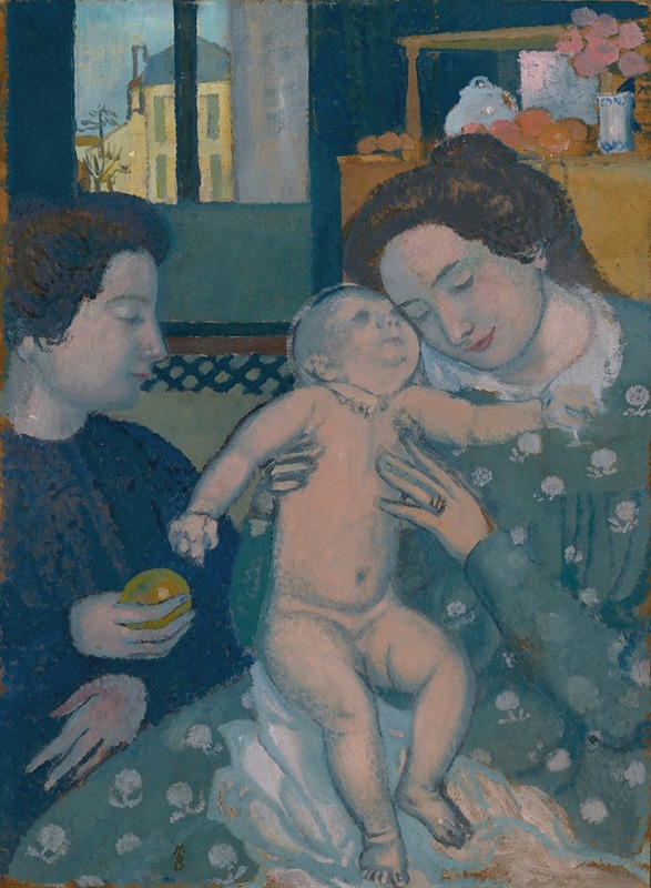 Maurice Denis - Enfant nu, Maternité à la pomme