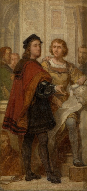 Nicaise De Keyser - The Painters Raphael and Bernard van Orley