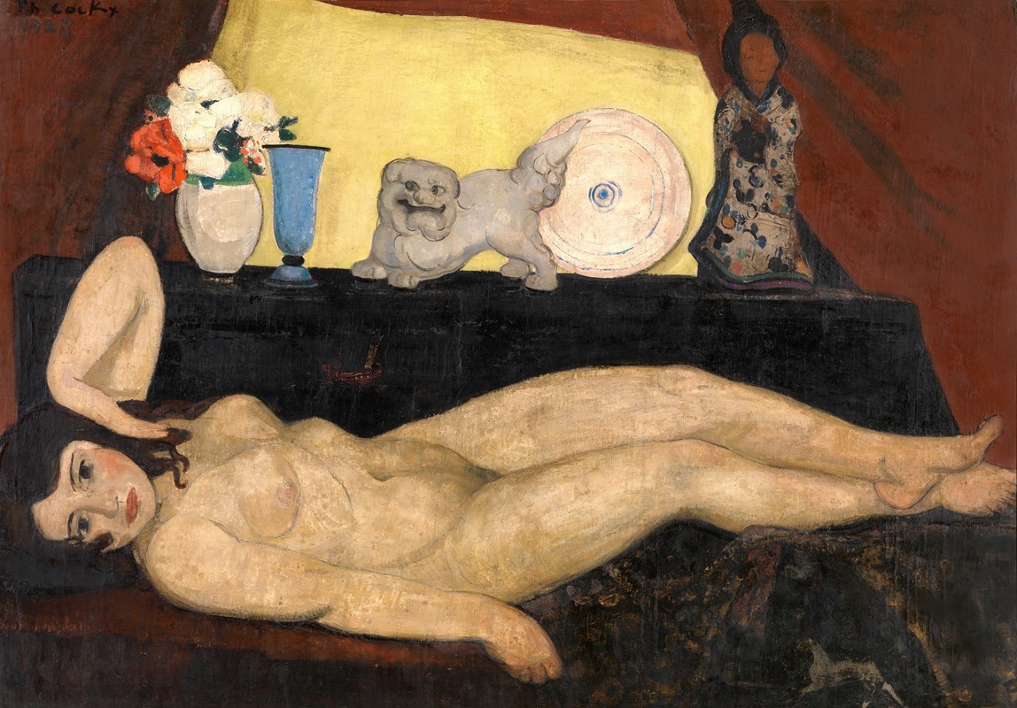 Philibert Cockx - Lying Nude
