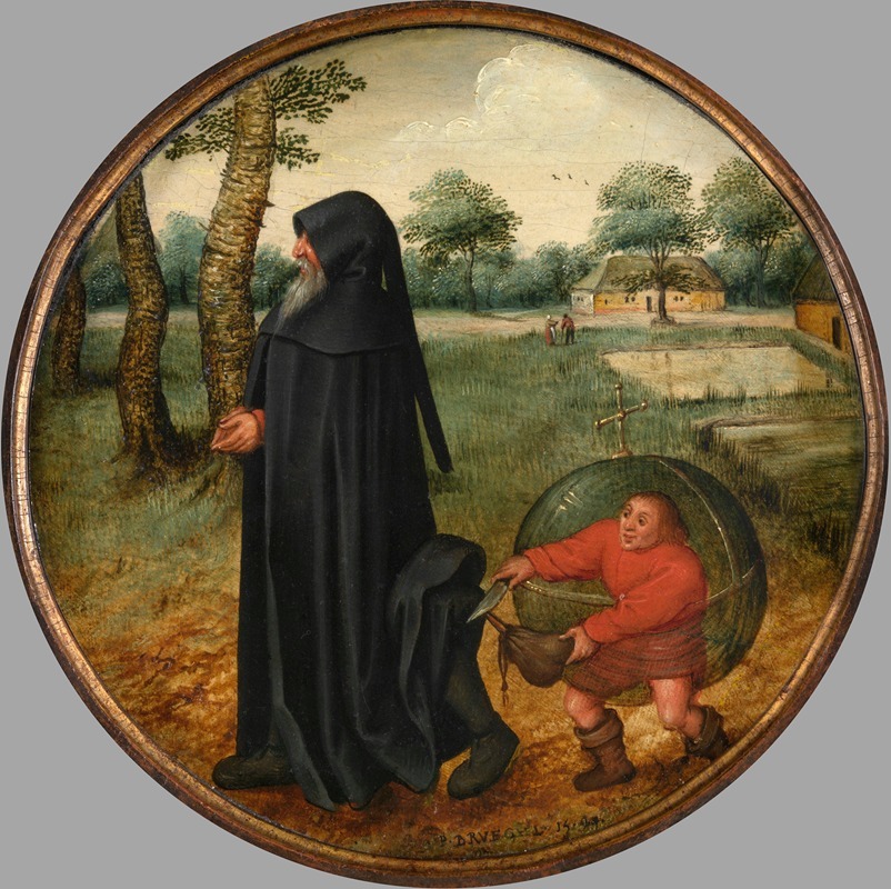 Pieter Brueghel The Younger - I Mourn Because the World is so Untrustworthy