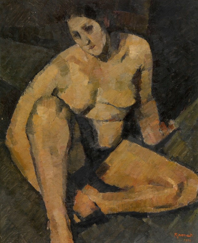 Ramah - Seated Nude
