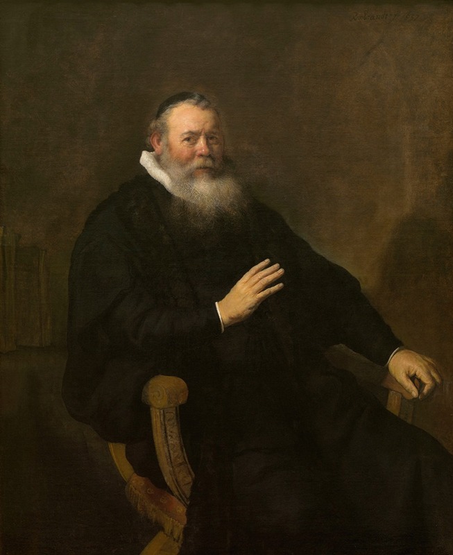 Rembrandt van Rijn - Portrait of a Clergyman