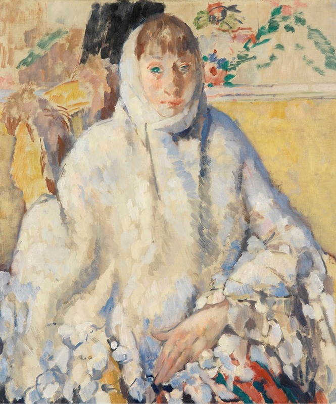 Rik Wouters - The Sick Woman with the White Shawl