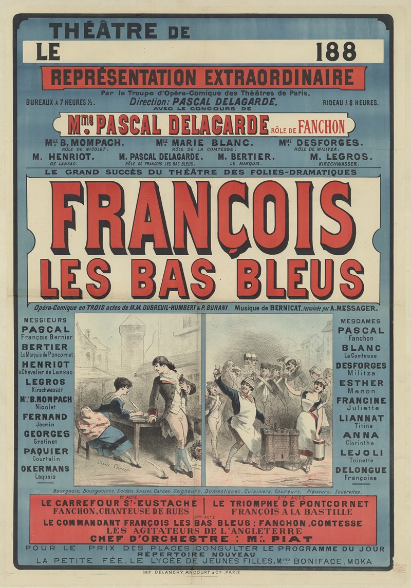 Edward Ancourt - François les bas-bleus