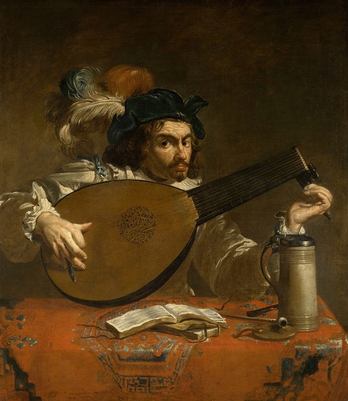 Theodoor Rombouts - The Lute-Player