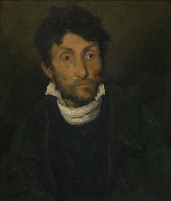 Théodore Géricault - Portrait of a Kleptomaniac