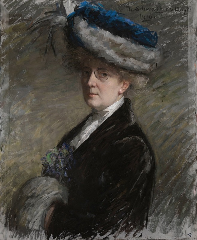 Thérèse Schwartze - Self Portrait