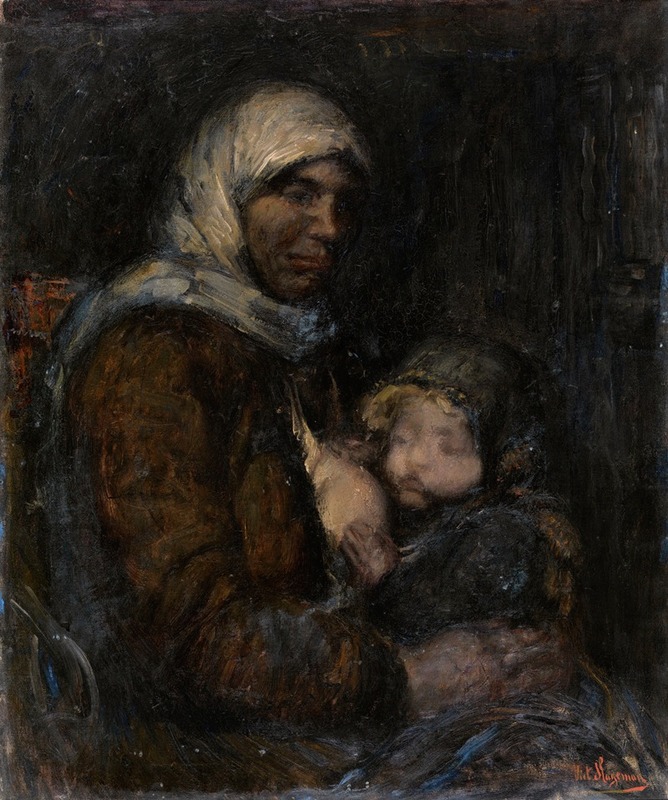 Victor Hageman - Mother and Child
