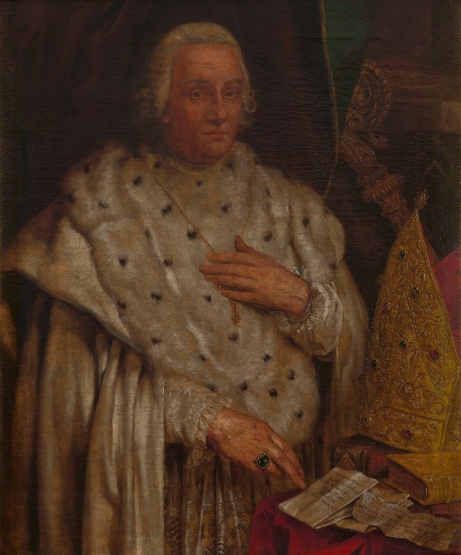 Willem Jacob Herreyns - Godefried Hermans, Abbot of Tongerlo