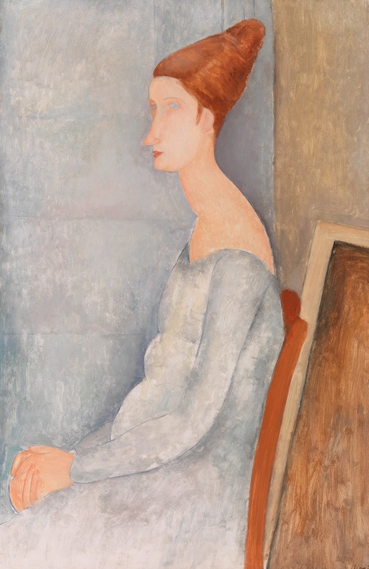 Amedeo Modigliani - Portrait of Jeanne Hébuterne