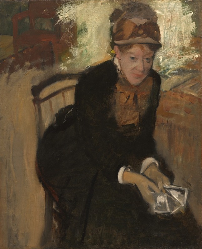 Edgar Degas - Mary Cassatt