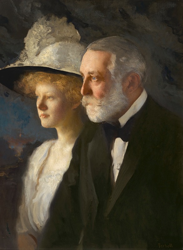 Edmund Charles Tarbell - Henry Clay and Helen Frick