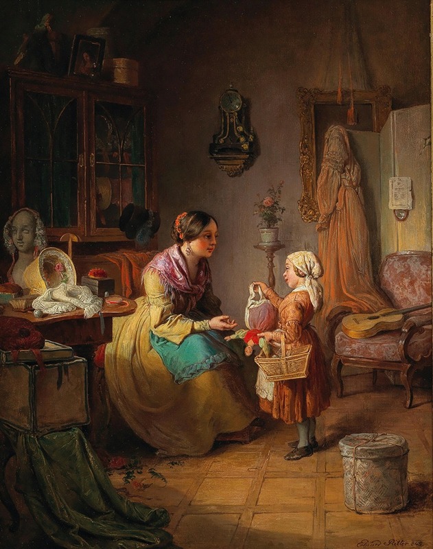 Eduard Ritter - At the Doll Doctor’s