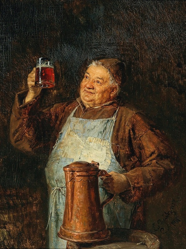 Eduard von Grützner - Beer Tasting