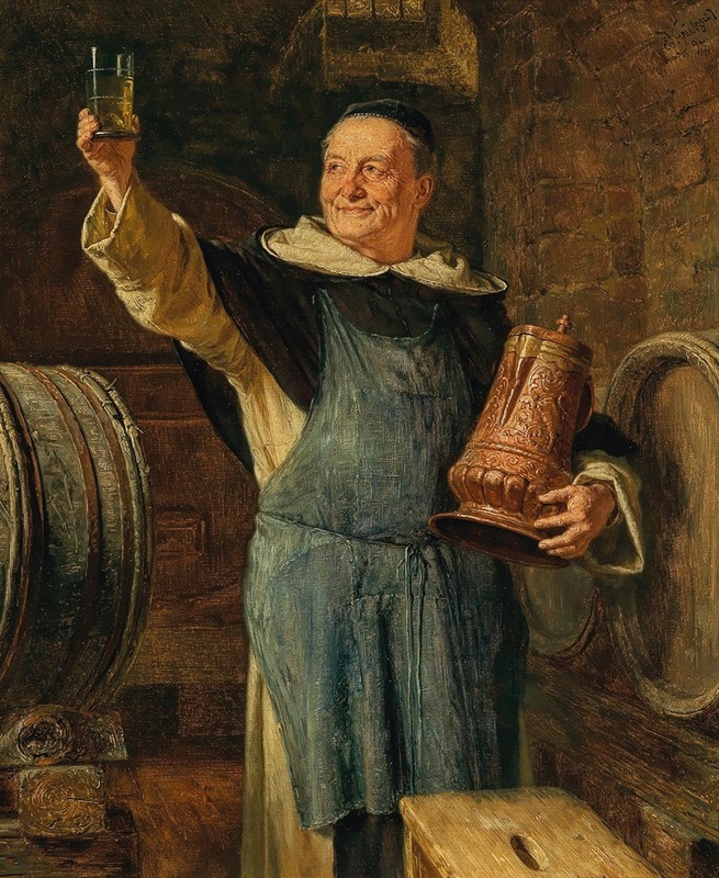 Eduard von Grützner - Clear wine