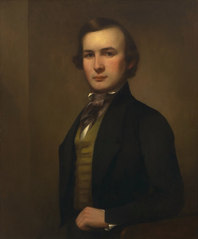 George Henry Durrie - Self-Portrait