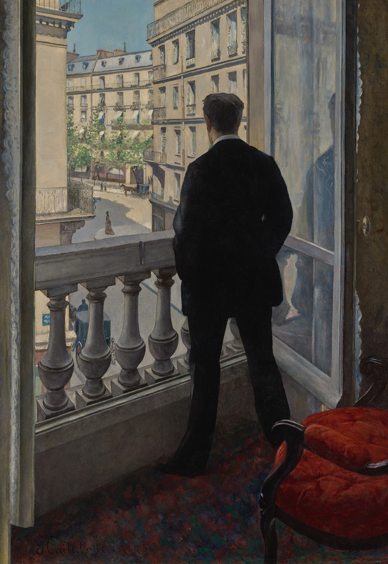 Gustave Caillebotte - Young Man at His Window