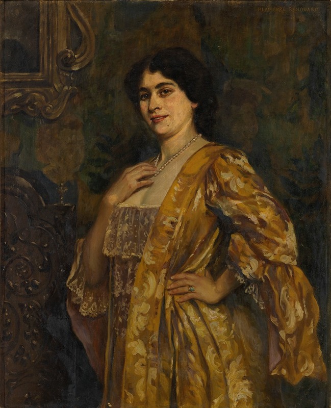 Paul Marie Lapierre-Renouard - Portrait de femme