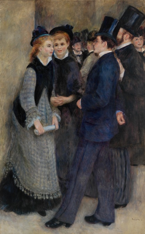 Pierre-Auguste Renoir - Leaving the Conservatory (La Sortie du conservatoire)