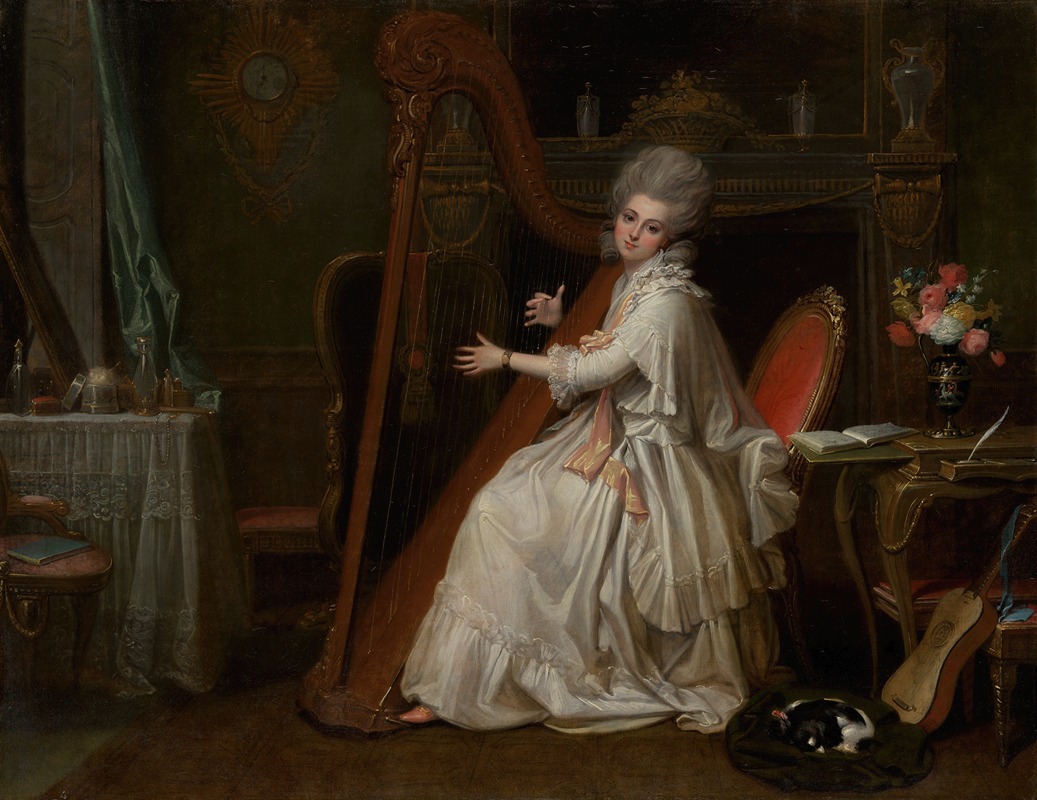 Richard Cosway - Marianne Dorothy Harland, Later Mrs. William Dalrymple