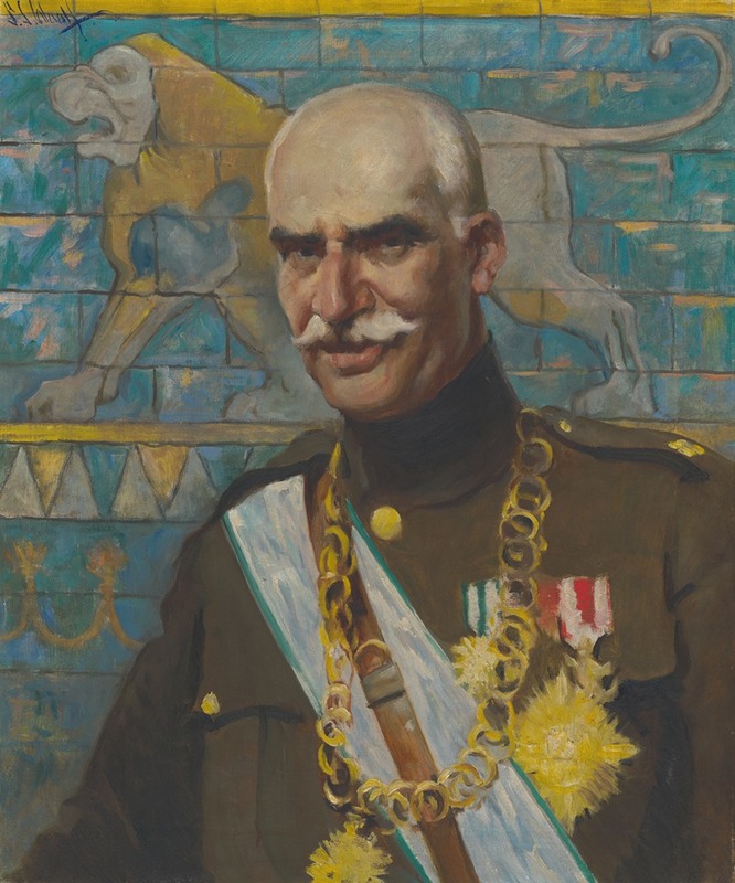 Samuel Johnson Woolf - Reza Shah Pahlavi