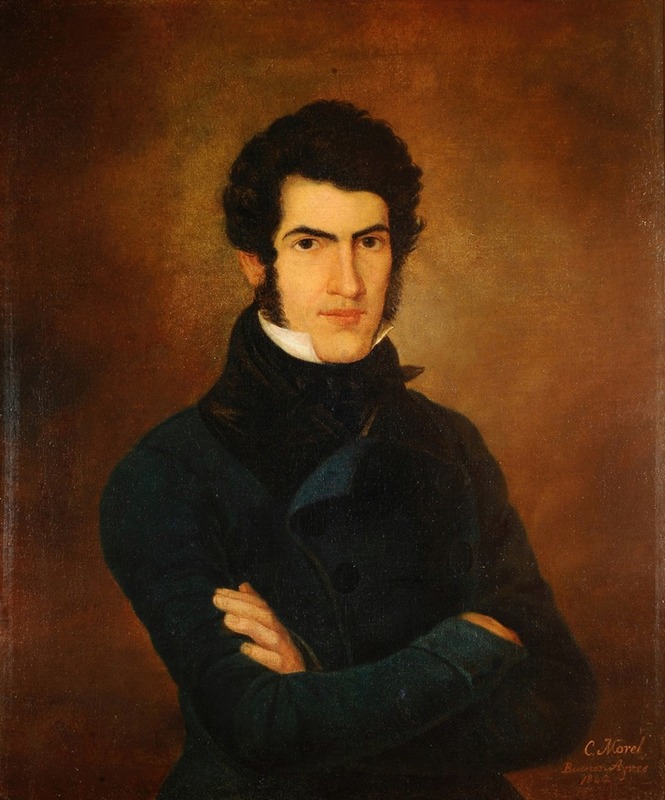 Carlos Morel - Portrait of Don Florencio Escardó