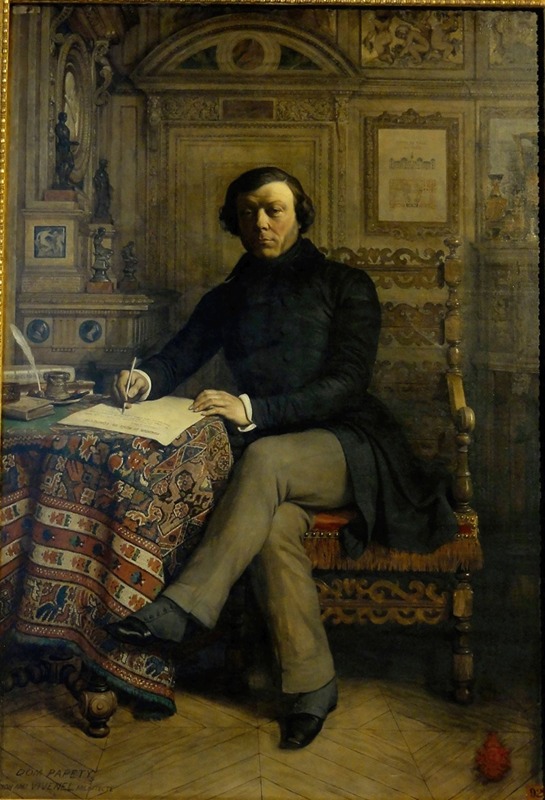 Dominique Louis Papety - Portrait of Antoine Vivenel