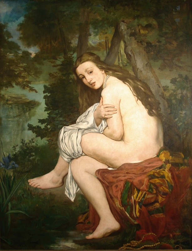 Édouard Manet - La Nymphe surprise