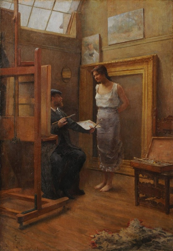 Eduardo Sívori - In the workshop