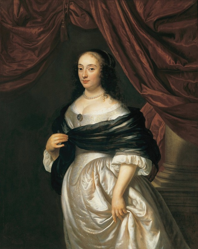 Jacob Van Loo - Portrait of the Countess of Goldstein