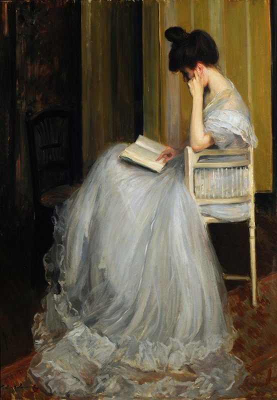 Jacques-Émile Blanche - Woman Reading