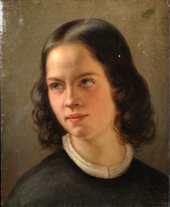 Julie Wilhelmine Hagen-Schwarz - Autoportrait