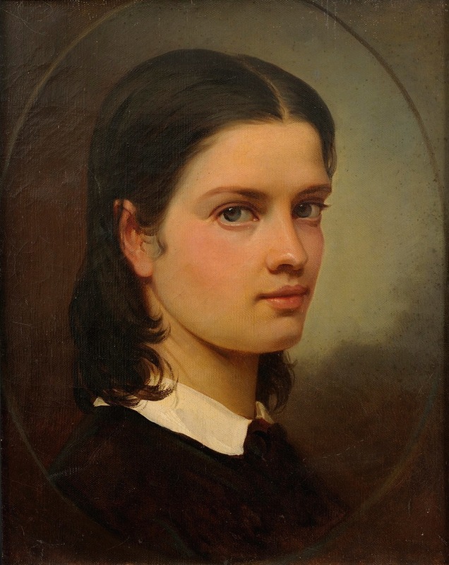 Julie Wilhelmine Hagen-Schwarz - Autoportree