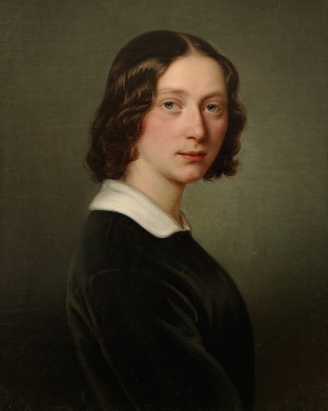 Julie Wilhelmine Hagen-Schwarz - Portrait Marie Berger-Lattner (Keller)