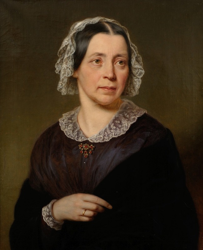 Julie Wilhelmine Hagen-Schwarz - Portrait of Mrs Paumgarten
