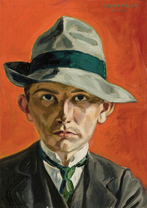 Oskar Kallis - Self portrait