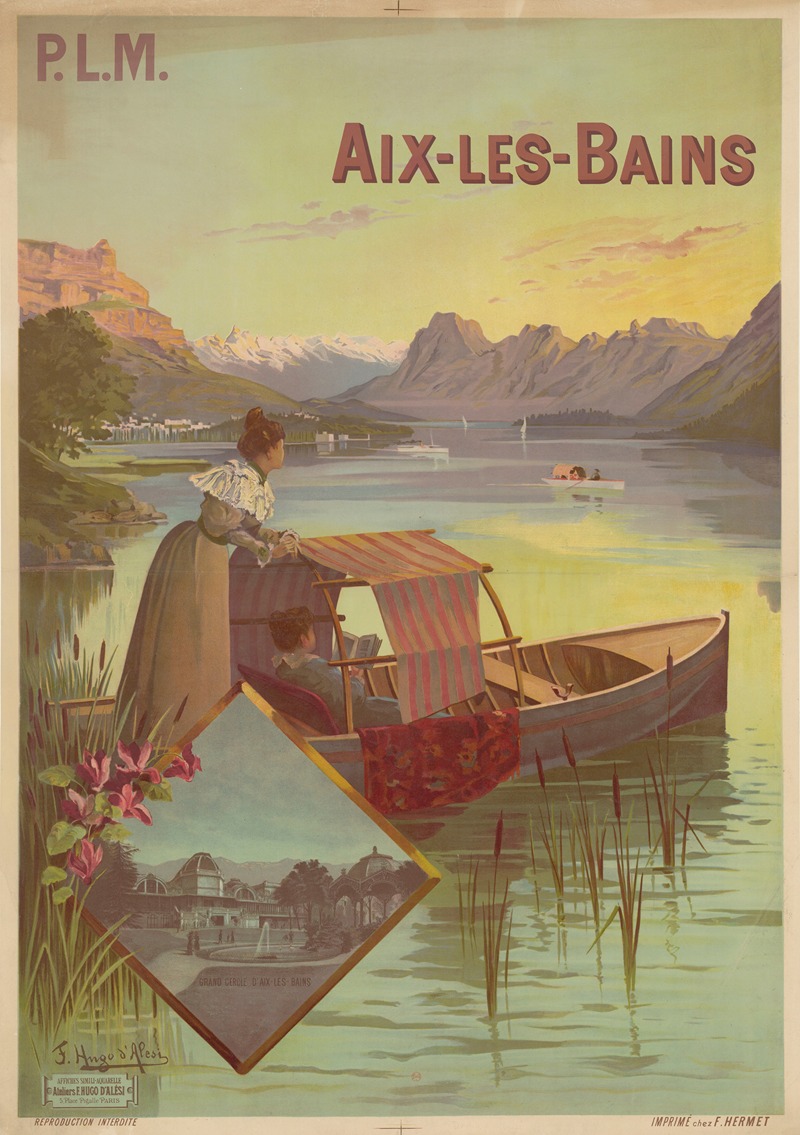 Frederic Hugo d’ Alési - P. L. M. Aix les Bains