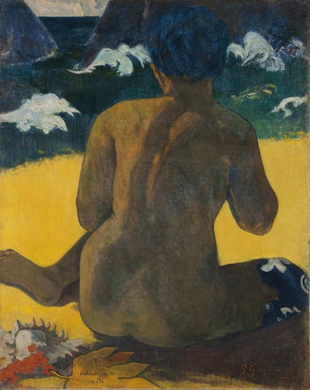 Paul Gauguin - Vahine no te miti (Femme a la mer)