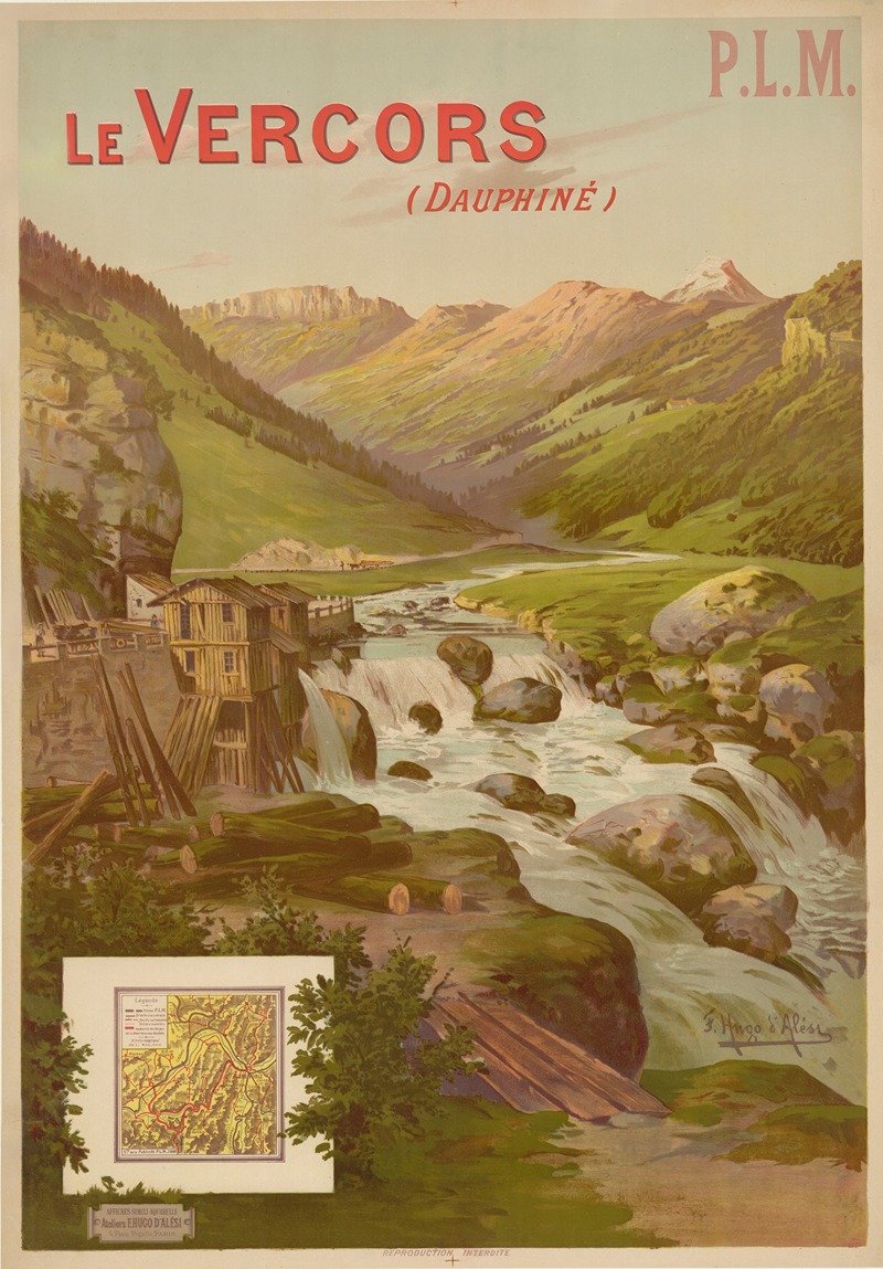 Frederic Hugo d’ Alési - P.L.M. Le Vercors (Dauphiné)