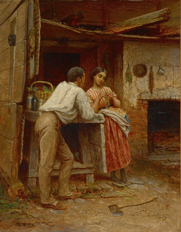 Eastman Johnson - Southern Courtship