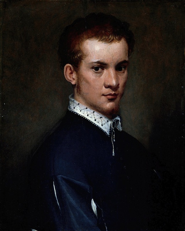 Francesco de' Rossi - Portrait of a Young Man