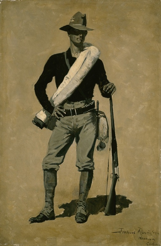 Frederic Remington - U. S. Soldier, Spanish-American War