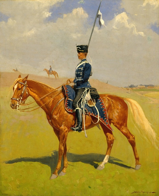 Frederic Remington - The Hussar