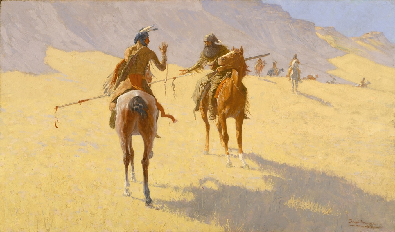 Frederic Remington - The Parley