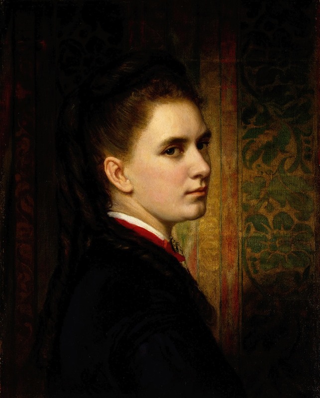 George Peter Alexander Healy - Portrait of Maria Healy, the Artist’s Daughter