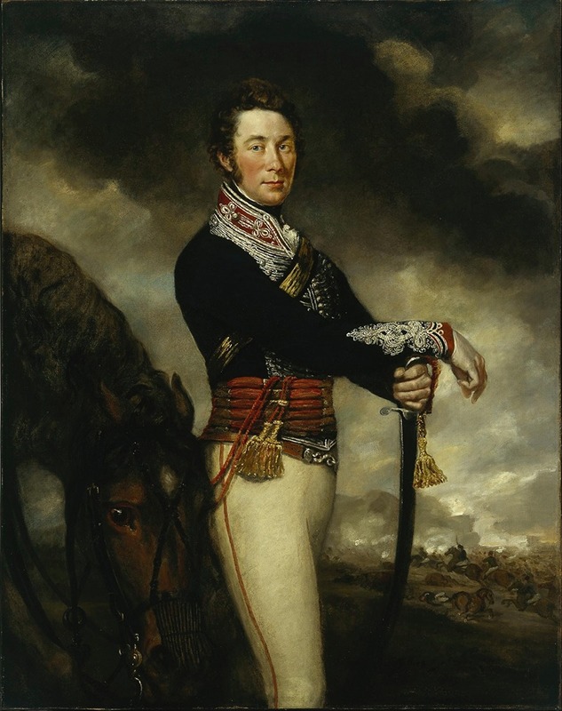 James Northcote - Captain Peter Hawker of the 14th Light Dragoons