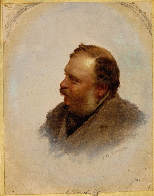 John George Brown - Portrait of William Brand
