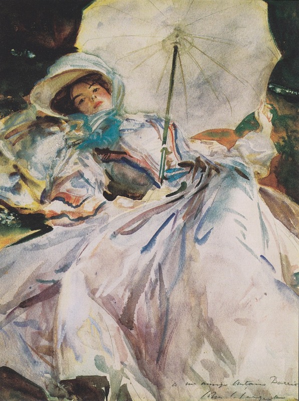 John Singer Sargent - Lady with a Parasol