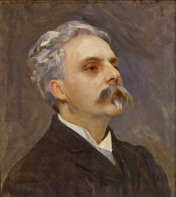 John Singer Sargent - Portrait de Gabriel Fauré