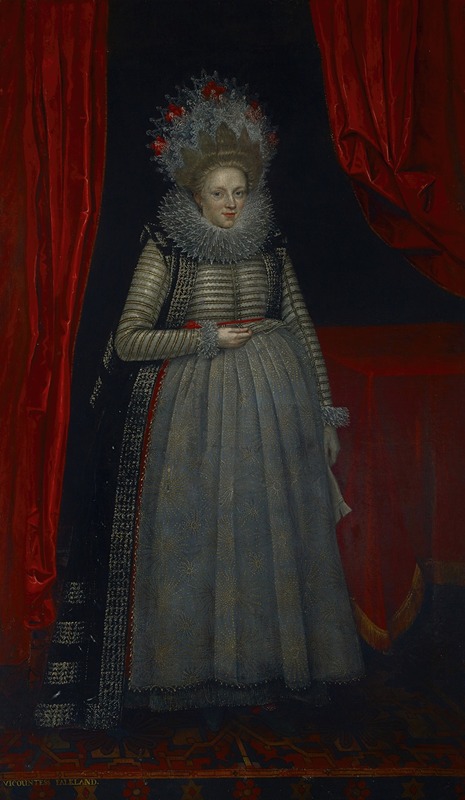 Paul van Somer - Elizabeth Cary, Viscountess Falkland (1585-1639)